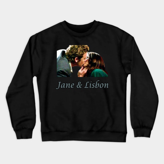 Jane and Lisbon | The Mentalist Crewneck Sweatshirt by Singletary Creation